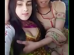 Indian College Girls In Lesbian Fun Party
